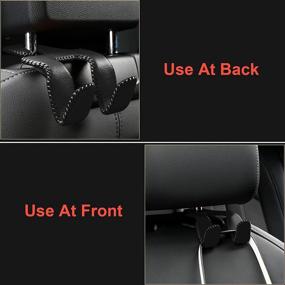 img 1 attached to Upgraded】Car Headrest Durable Storage Organizer
