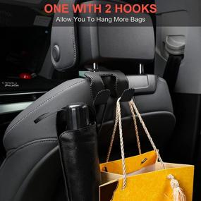 img 2 attached to Upgraded】Car Headrest Durable Storage Organizer