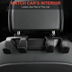 img 3 attached to Upgraded】Car Headrest Durable Storage Organizer