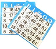 500 sheets of american games 1-blue bingo paper логотип