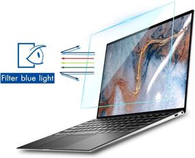 img 3 attached to 🖥️ 2 шт Lapogy защитный экран для ноутбука Dell XPS 13 9300 - антибликовая и антиблокировочная защита, премиальные аксессуары для ноутбука