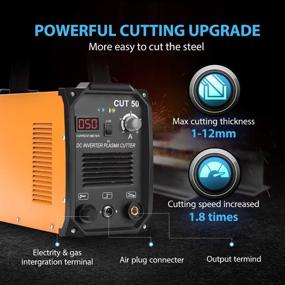 img 3 attached to ⚡️ VIVOHOME Portable DC Inverter Plasma Cutter - Dual Voltage 110V/220V CUT-50: Efficient Cutting Machine