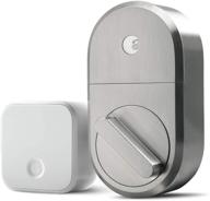 august smart connect satin nickel логотип