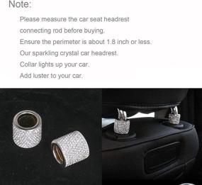 img 1 attached to JUSTTOP Headrest Decoration Rhinestone Accessories