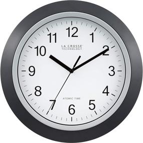 img 4 attached to ⏰ La Crosse Technology WT-3129B 12" Atomic Analog Wall Clock in Black