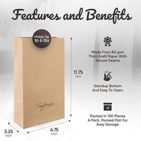 img 2 attached to 👜 Prominent Paper Lunch Bags Packaging Business: Solving Your Packaging Needs