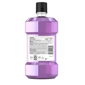 img 1 attached to 🍇 Listerine Smart Rinse Kids Alcohol-Free Anticavity Sodium Fluoride Mouthwash, ADA Accepted Orthodontic Rinse for Dental Cavity Protection, Berry Splash Flavor for Children's Oral Care, 500 mL (Pack of 6)