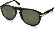 persol po0649 sunglasses black crystal - stylish men's eyewear for fashionable accessories logo