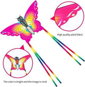 img 2 attached to Lamonty Pink Butterfly Kite Easy