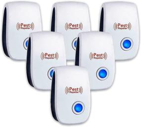 img 4 attached to 🐜 6 Pack Ultrasonic Pest Repeller - Electronic Plug-in Sonic Repellent for Flea, Mosquitoes, Mice, Spiders, Ants, Roaches - Non-Toxic & Safe for Humans and Pets