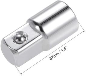 img 3 attached to Uxcell Socket Adapter Ratchet Wrenches Tools & Equipment for Hand Tools
