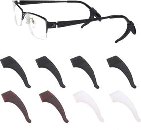 img 4 attached to 👓 Transparent Eyeglass Ear Grip Hooks: Enhance Comfort and Secure Fit