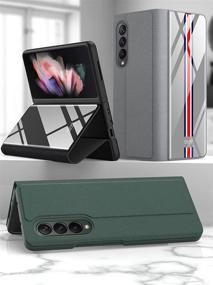 img 3 attached to SHIEID Galaxy Fold 5G Compatible Cell Phones & Accessories for Cases, Holsters & Clips