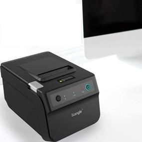 img 2 attached to 🖨️ Scangle SGT-88IV Desktop USB Direct Thermal POS Receipt Printer - Multi-port Compatibility for Windows, Linux, and Android