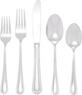 🍽️ j.a. henckels international 65-piece flatware set - food service equipment and supplies логотип