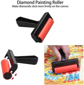 img 3 attached to 🎨 Tomorotec Art Diamond Painting Accessories: 5D Diamond Painting Roller and Fix Tools Aligning Repair Kit for DIY Craft