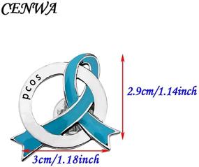 img 3 attached to Ювелирные изделия для информирования о синдроме поликистоза CENWA