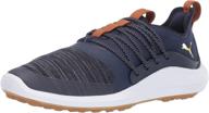 enhance your golf performance with puma golf ignite solelace black men's shoes логотип