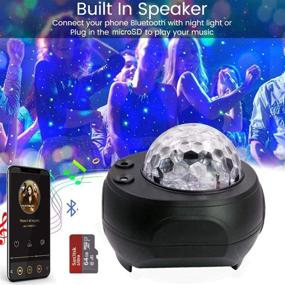 img 2 attached to Dreamlike Bedroom Experience: Projector Bluetooth Speaker Combo
