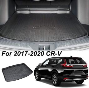 img 4 attached to Kaungka Liner Rear Cargo Tray Trunk Floor Mat Waterproof Interior Accessories