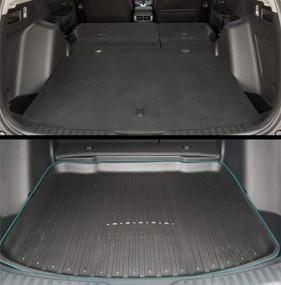 img 1 attached to Kaungka Liner Rear Cargo Tray Trunk Floor Mat Waterproof Interior Accessories