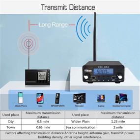 img 1 attached to 📻 Church FM Stereo Transmitter - 0.5W/0.1W 76MHz~108MHz LCD FM Transmitter Broadcast Mini Radio Station