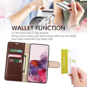 img 3 attached to Belemay Compatible With Samsung Galaxy S20 FE 5G Wallet Case (6