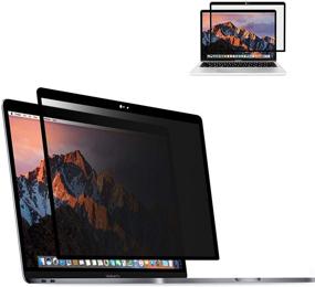 img 4 attached to 🔒 Приватный защитный экран для MacBook Pro 15 дюймов - ZOEGAA, Приватный фильтр для ноутбука MacBook Pro 15 дюймов 2019-2016 (A1707, A1990)
