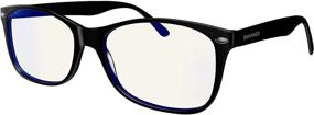 img 3 attached to 👓 Swanwick Classic Day Swannies: Premium Blue Light Blocking Glasses for Gaming PC, Laptop, and Smartphone - Protects Against Digital Eye Strain with Clear Lens