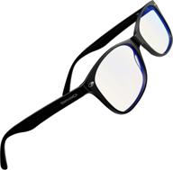 👓 swanwick classic day swannies: premium blue light blocking glasses for gaming pc, laptop, and smartphone - protects against digital eye strain with clear lens logo