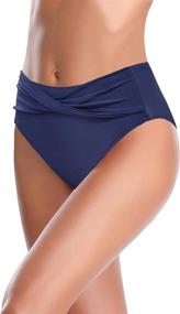 img 1 attached to 👙 SHEKINI Women's Bikini Waisted Bottoms: Stylish Women's Clothing, Swimsuits & Cover Ups