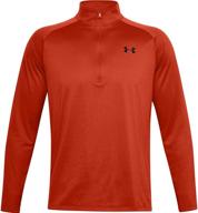 under armour men's tech 2.0 1/2 zip-up t-shirt: performance and style combined logo