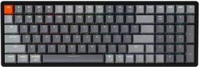 img 4 attached to Keychron K4 Hot Swappable Mechanical Gaming Keyboard RGB Backlit - 96% Layout Bluetooth Wireless/USB Wired - Gateron Brown Switch Aluminum Frame - Mac Windows Gamer PC-Version 2