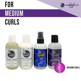 img 1 attached to CURL KEEPER - Medium Curl Starter Kit - Ultimate Travel Size Set for Smooth Detangling and Optimum Style Control (3.4 fl oz / 100 ml)