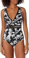 👙 stylish and trendy: tommy hilfiger women's one piece swimsuit for summertime fun logo