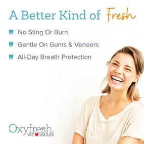 img 3 attached to 🌱 Oxyfresh Pro Formula Fresh Mint Mouthwash – Zinc Patented Mouthwash for Fresh Breath & Healthy Gums | Dye, Fluoride & Alcohol Free (1- 16 oz Bottle)