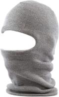 ❄️ the hat depot unisex thick and long face ski mask [made in usa]: ultimate protection for extreme cold weather logo