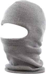 img 3 attached to ❄️ The Hat Depot Unisex Thick and Long Face Ski Mask [Made in USA]: Ultimate Protection for Extreme Cold Weather