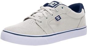 img 1 attached to Кроссовки для активного образа жизни DC Anvil Men's Athletic Shoes - черные смолы для скейтбординга.