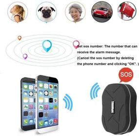 img 1 attached to 📍 ZEERKEER Mini GPS Tracker: Real-Time Vehicle Anti-Theft, Kid & Elderly Safety, Wallet & Luggage Micro Tracking Device (Mini TK905)