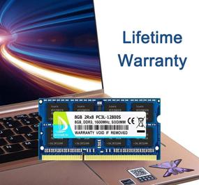 img 3 attached to 🖥️ DUOMEIQI 16GB RAM Kit (2 x 8GB) DDR3L/DDR3 Memory 16GB 1600MHz SODIMM RAM PC3L/PC3-12800 2Rx8 1.35V/1.5V Non-ECC Unbuffered Laptop RAM Notebook Memory Module