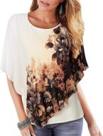 lotusmile layered chiffon lightweight relaxed logo