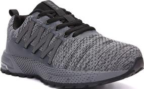 img 3 attached to Stylish and Comfortable SOLLOMENSI Men's Athletic Trainers Sneakers: Premium Footwear for Active Lifestyles