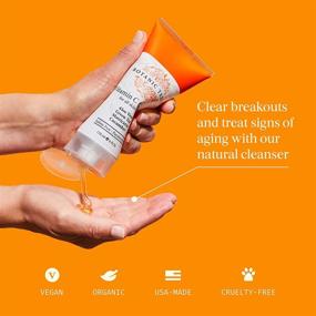 img 1 attached to 🌿 Botanic Tree Cleansing Face Wash with Vitamin C: Acne Breakout & Wrinkle Reducing, Double Cleansing with Glycolic Acid, 6 fl. oz