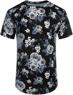 🌸 coofandy floral shirts for men - fashionable flowers in hipster t-shirts & tanks логотип