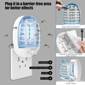 img 2 attached to Ультразвуковой уничтожитель комаров "Zapper" для детской комнаты