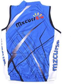 img 1 attached to Mzcurse Sleeveless Cycling Jersey Bicycle Men's Clothing