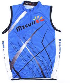 img 2 attached to Mzcurse Sleeveless Cycling Jersey Bicycle Men's Clothing