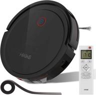 🤖 hikins robotic vacuum cleaner: powerful 1800pa suction, 4400mah battery, 120mins runtime, intelligent algorithm control, anti-collision & drop sensor, automatic charging - ideal for all floors logo