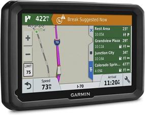 img 2 attached to Garmin dezl 580 LMT-S Truck GPS Navigator: 5-inch Display, Lifetime Map Updates, Live Traffic & Weather - Enhancing Product Visibility